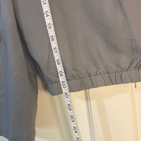 New York & Company Gray Linen Jacket - Picture 8 of 10